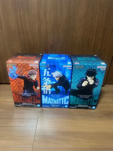 주술회전 MAXIMATIC 피규어 3체 세트