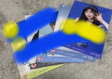 야마모토 안나 친필 사인 포함 댓글 있음 브로마이드 세트