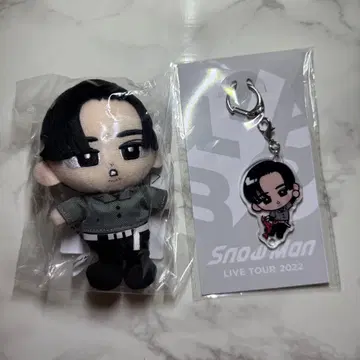 Snow Man 메구로 렌 스노치루 아크릴 키링 치루누이