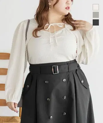 CLETTE 오리지널 데콜테 리본 티셔츠 풀오버