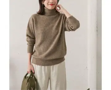 어반 리서치 도어즈 편직 터틀 니트 풀오버