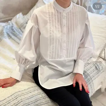 Tsuru by Mariko Oikawa Tamara 셔츠 화이트