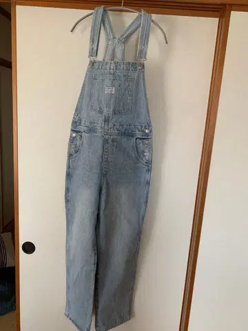 LEVI'S 라이트 블루 오버롤