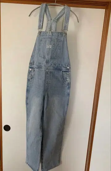LEVI'S 라이트 블루 오버롤
