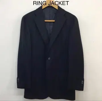 링 재킷 네이비 테일러드 자켓