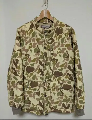 BLUCO 부루코 카모 패턴 패딩 자켓 M 헌팅 카모 무늬 블루종