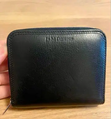 J&M 데이비슨 지퍼 어라운드 접이식 지갑
