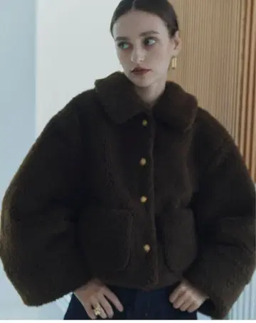 bluelea Boa 쇼트 코트 보아 쇼트 코트