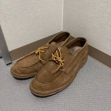 레드윙 브라운 스웨이드 모카신