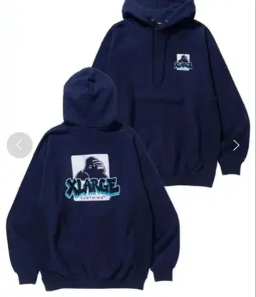 XLARGE 그래피티 풀오버 후드티