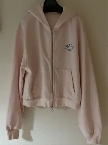 후드티 프레이 아이디 옅은 핑크