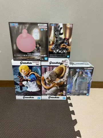 Grandista 원피스 피규어 5체 세트