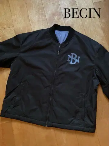 비긴 투어 점퍼 자켓 블루종 블랙 콘서트 굿즈 L