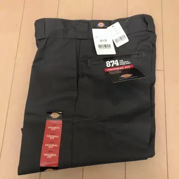 택 포함 새상품 디키즈 워크 팬츠 874 30 x 30 차콜