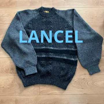 란셀 Lancel 스웨터 니트 남성용 일본제