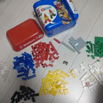 Diablock 블록 세트 수납 박스 포함