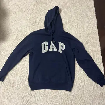 GAP 네이비 후드 부착 후드티 S