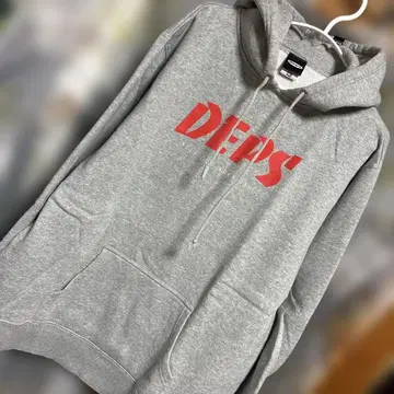 deps 그레이 후드티 XXL