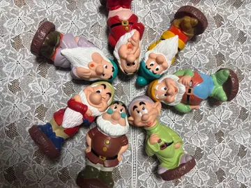 [디즈니] 7인의 난쟁이 플라스틱 피규어 8개 세트