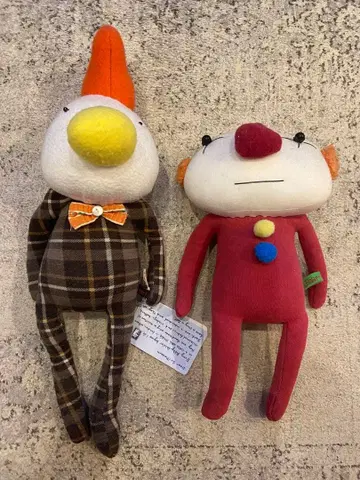 보비 다즐러 봉제 인형 2체 세트