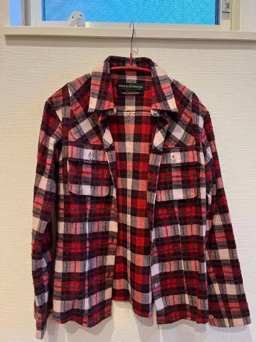 오프닝 세레모니 체크 무늬 셔츠