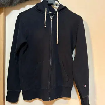 champion 챔피온 지퍼 후드티 블랙 M 사이즈