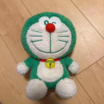도라에몽 봉제 인형 그린 컬러