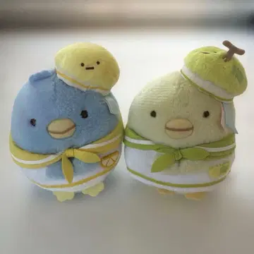 스미코구라시 펭펭 후르츠 바케이션 테노리 봉제 인형 펭귄? 정품