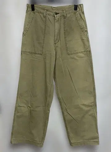 쇼트 Schott 베이커 팬츠 카키 M