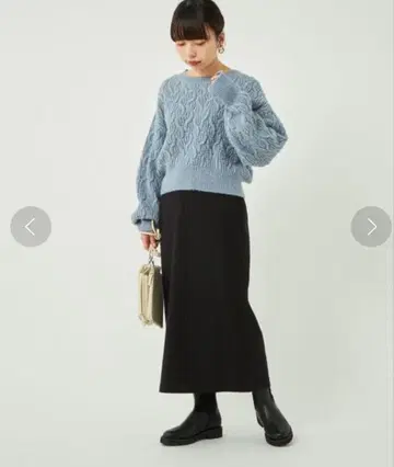 미사용 새상품 그린 라벨 릴랙싱 올마이 타이트 스커트