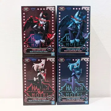 해즈빈 호텔에 오신 것을 환영합니다 피규어 엔젤 더스트 허스크 4종 세트