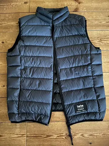 BLUE BLUE ECOALF 다운 베스트 L