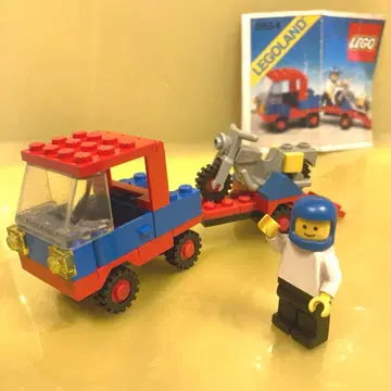 LEGO 6654 운반차와 바이크 1983년
