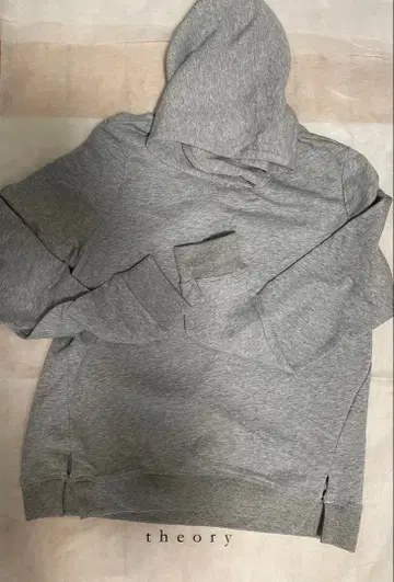 theory luxe 그레이 후드티 사이즈 038