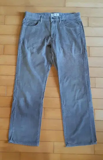 sonoma 라이트 카키 코듀로이 팬츠