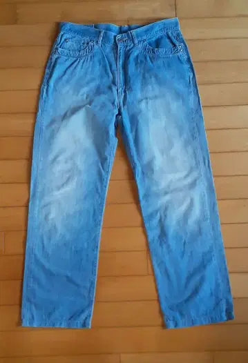 barassi 라이트 블루 스트레이트 데님