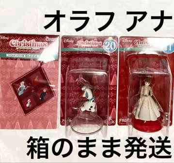 3개 세트 디즈니 크리스마스 오너먼트 복권 안나 올라프 안나와 눈의 여왕