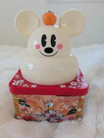 디즈니 미키 카가미모치 디자인 캔 (캔만)