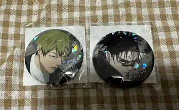 주술회전 젠인 나오야 쵸소우 캔뱃지 홀로그램 캔뱃지