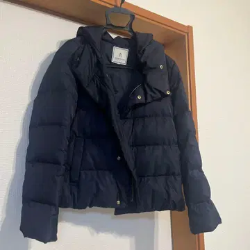 ROPE PICNIC 후드 부착 네이비 다운 자켓