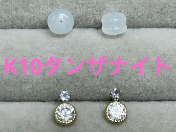 K10 탄자나이트 귀걸이