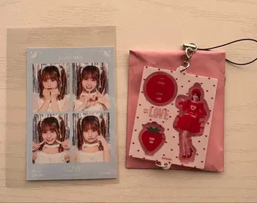 =LOVE 이코러브 미니 복권 4컷 포토카드 오바 하나