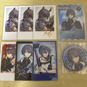 코야나기 로우 굿즈 묶음 판매 폴라로이드 캔뱃지