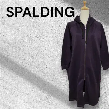 [ 3L/새상품급 ] SPALDING 스펄딩 집업 후드티 롱 기장
