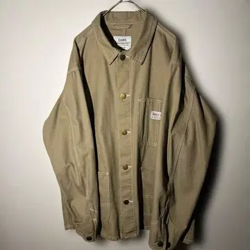 [ 개성파 구제 의류 ] coen 베이지 커버올 M 코튼 호감 디자인