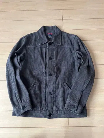 브루나보인 자수 자켓 그레이