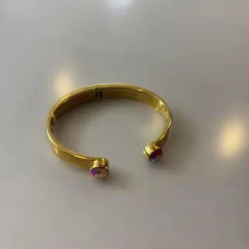 오픈 뱅글 컬러풀 스톤