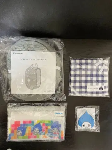 DAIKIN 피천군 캐릭터 굿즈 4종 세트