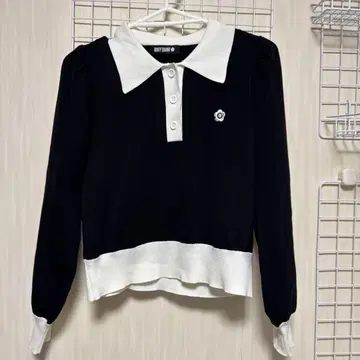 MARY QUANT 폴로 칼라 풀오버