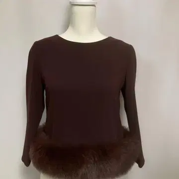 [ 새상품급 ] 다크 와인 퍼 5부 소매 셔츠